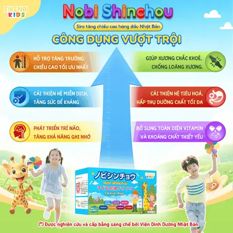 Siro Tăng Chiều Cao Cho Trẻ