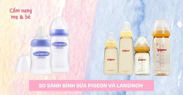 So Sánh Bình Sữa Comotomo Và Lansinoh