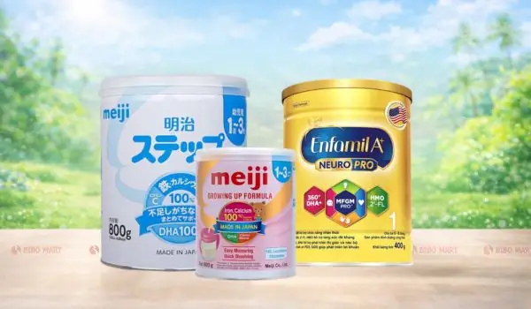 So Sánh Sữa Meiji Và Enfamil
