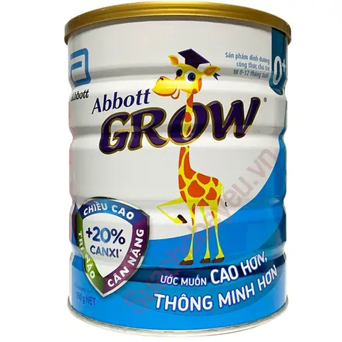 Sữa Abbott Grow Cho Trẻ Dưới 1 Tuổi