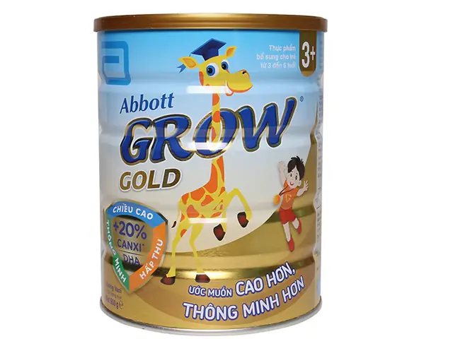 Sữa Bột Abbott Grow Gold 3 Hương Vani 900g