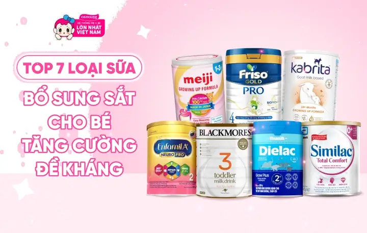 Sữa Bột Bổ Sung Canxi Cho Bé