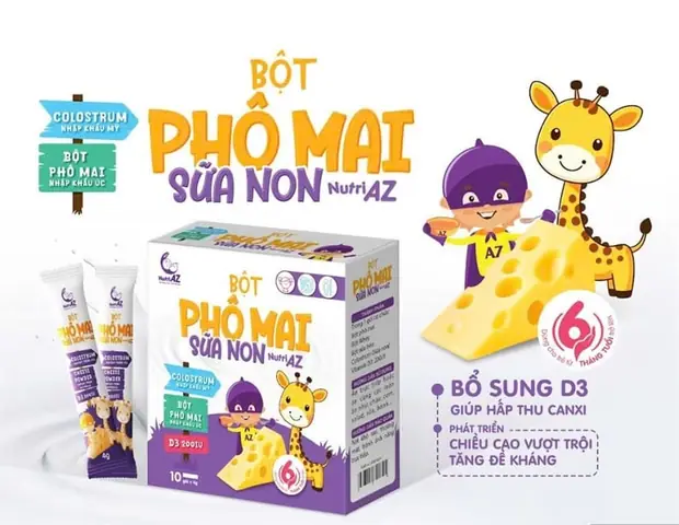 Sữa Bột Bổ Sung Canxi Cho Bé