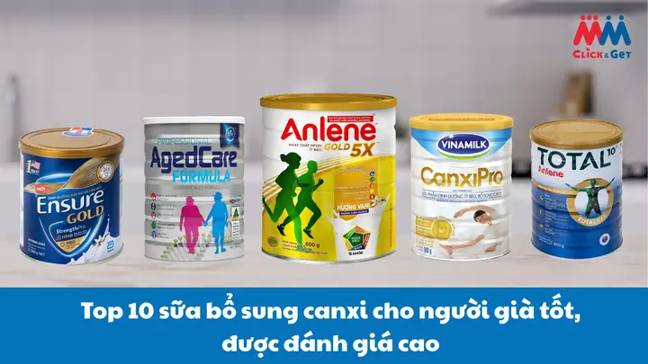 Sữa Bột Giàu Canxi Cho Người Lớn
