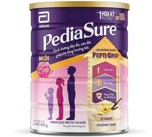Sua Bot Pediasure Cua Hoa Ky