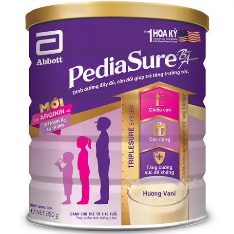 Sua Bot Pediasure Cua Hoa Ky