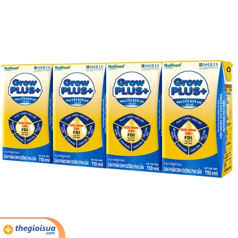 Sữa Bột Pha Sẵn Grow Plus Của Nutifood