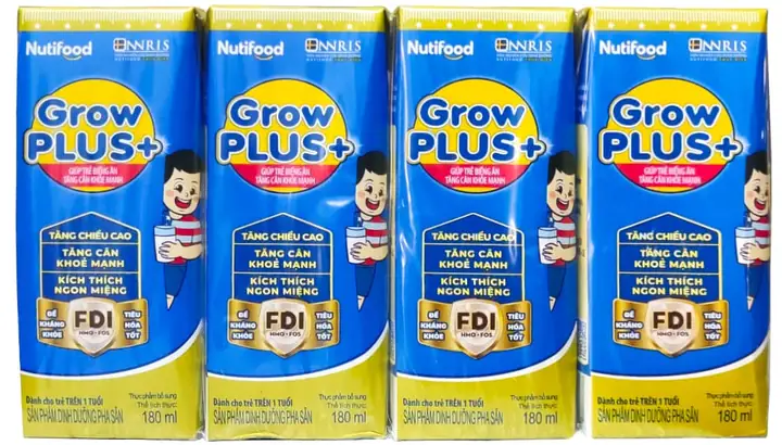 Sữa Bột Pha Sẵn Grow Plus Xanh