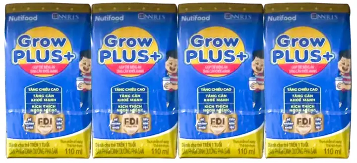 Sữa Bột Pha Sẵn Grow Plus Xanh