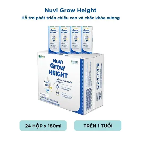 Sữa Bột Pha Sẵn Nuvita Grow 180ml Có Tốt Không
