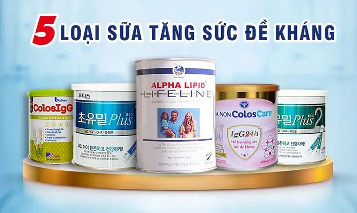 Sữa Bột Tăng Sức Đề Kháng