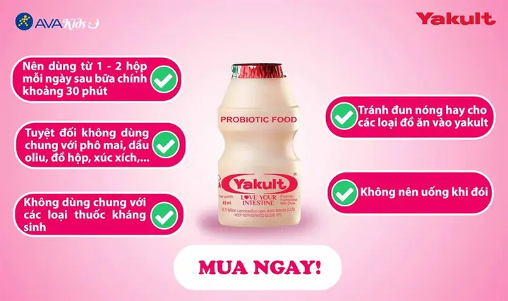 Sữa Chua Uống Yakult Có Tốt Không