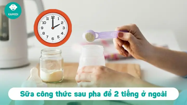 Sữa Công Thức Để Được Bao Lâu Sau Khi Pha