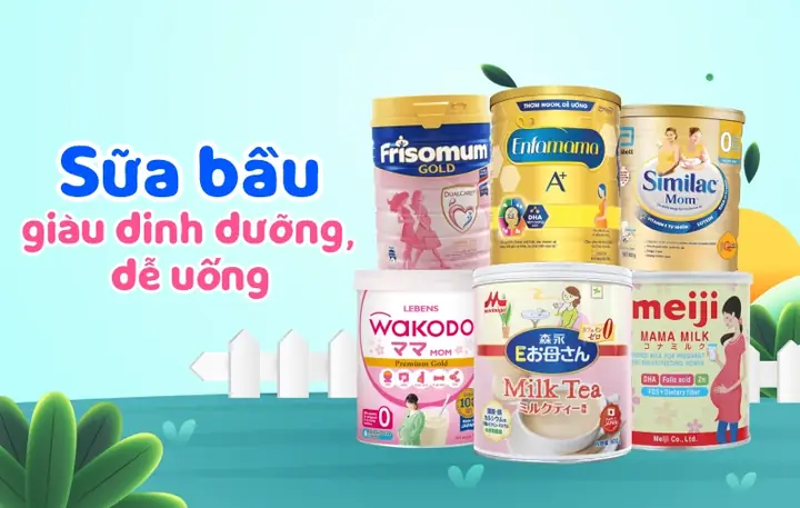 Sữa Dành Cho Bà Bầu Loại Nào Tốt