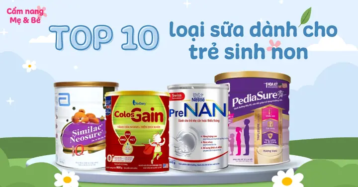 Sữa Dành Cho Tre Sinh Non Của Nhật
