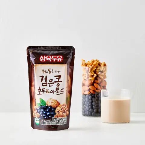 Sữa Đậu Đen Óc Chó Hạnh Nhân Hàn Quốc