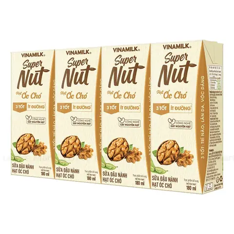 Sữa Đậu Nành Vinamilk Hạt Óc Chó