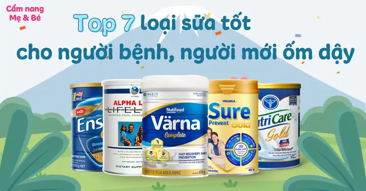 Sữa Dinh Dưỡng Cho Người Bệnh Sữa Dinh Dưỡng Cho Người Bệnh