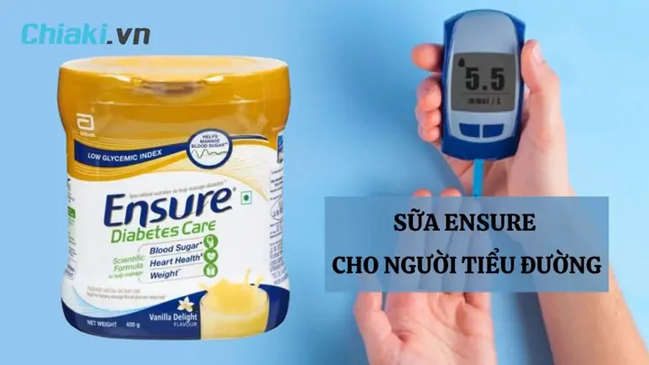 Sua Ensure Cho Nguoi Tieu Duong
