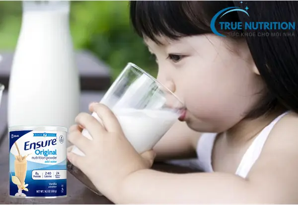 Sua Ensure Original Tre Em Uong Duoc Khong