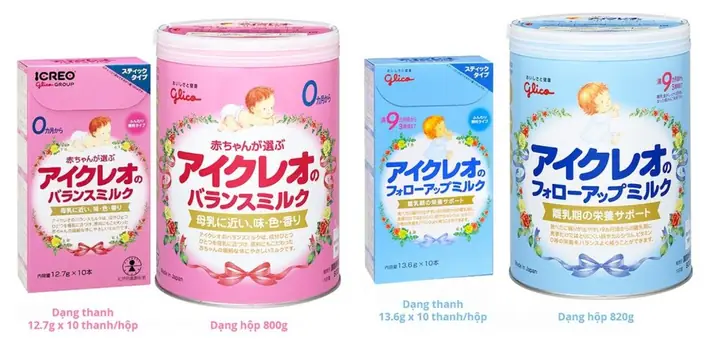 Sữa Glico Có Hàng Nhập Khẩu Không