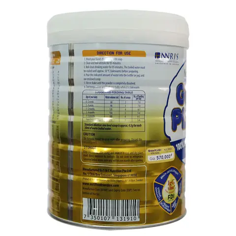 Sua Grow Plus 0 6 Thang