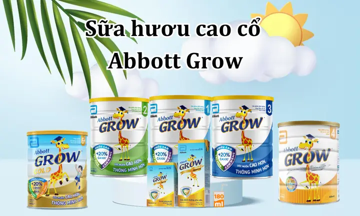 Sữa Hươu Cao Cổ Cho Bé Mấy Tuổi