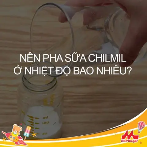 Sữa Morinaga Pha Ở Nhiệt Độ Bao Nhiêu