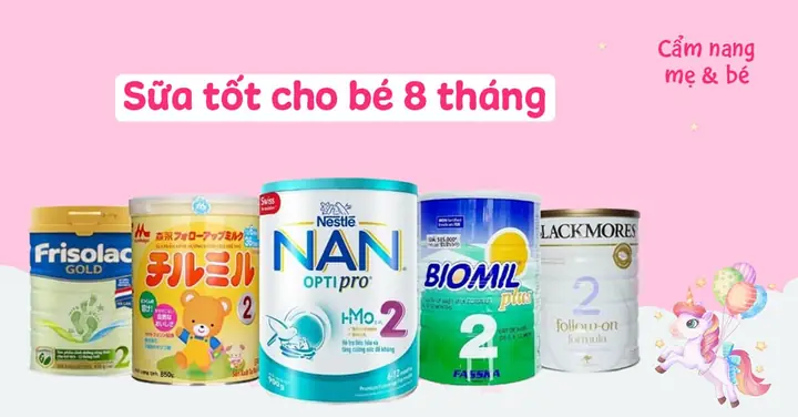 Sữa Nan Cho Bé 8 Tháng Tuổi