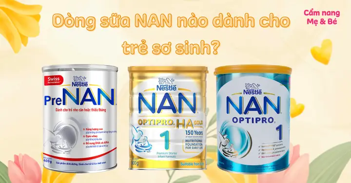 Sữa Nan Dành Cho Bé Sơ Sinh