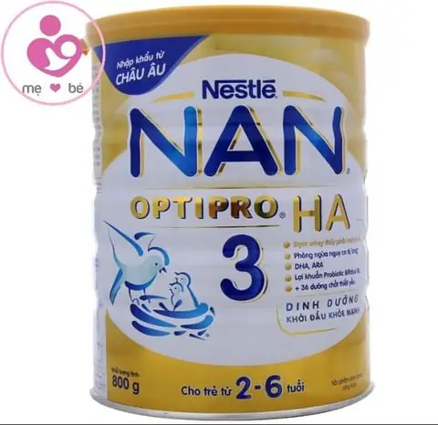 Sữa Nan Ha Dành Cho Trẻ Dị Ứng