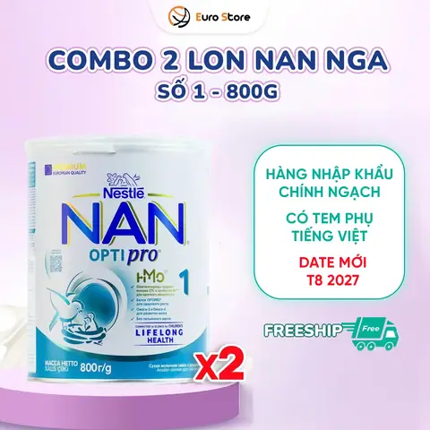 Sữa Nan Nga Cho Bé 2 Tuổi