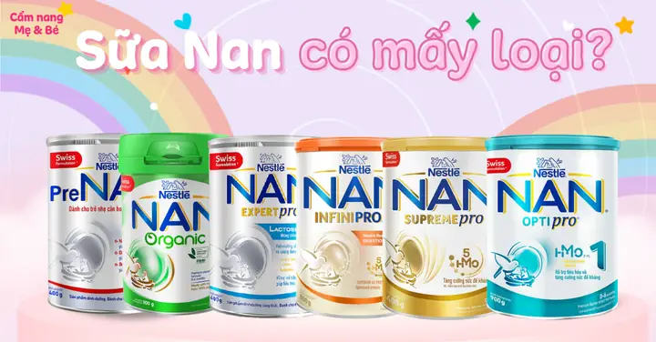 Sữa Nan Nga Có Mấy Loại