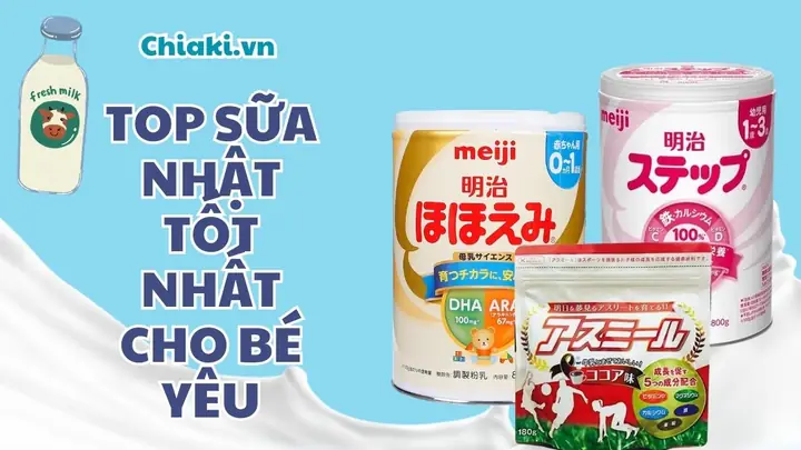 Sữa Nhật Nào Tốt Cho Bé Dưới 1 Tuổi
