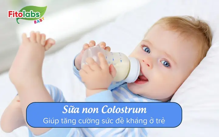 Sữa Non Tăng Sức Đề Kháng Cho Trẻ Sơ Sinh