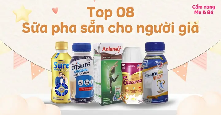 Sữa Nước Anlene Cho Người Già