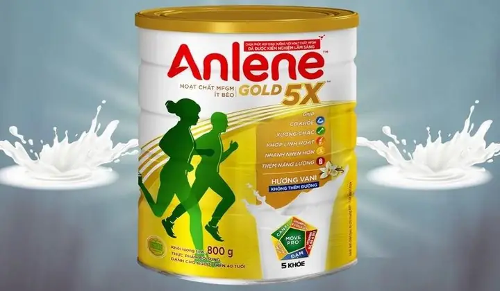 Sữa Nước Anlene Cho Người Già