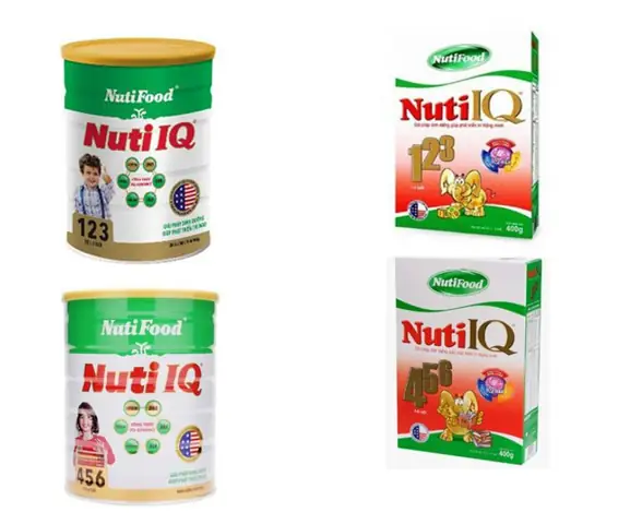 Sữa Nuti Cho Bé 1 Tuổi