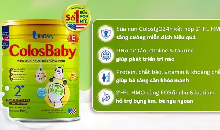Sữa Phát Triển Trí Não Cho Trẻ 2 Tuổi