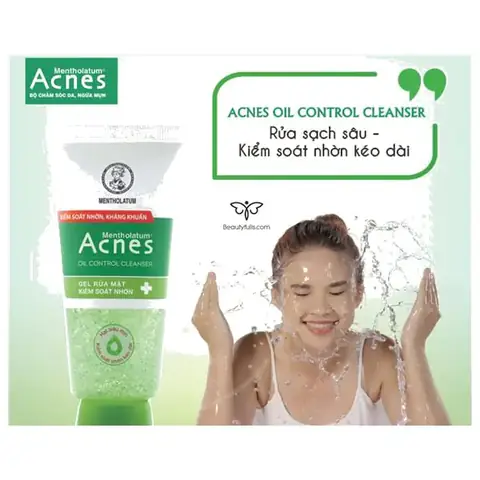 Sữa Rửa Mặt Acnes Oil Control Cleanser