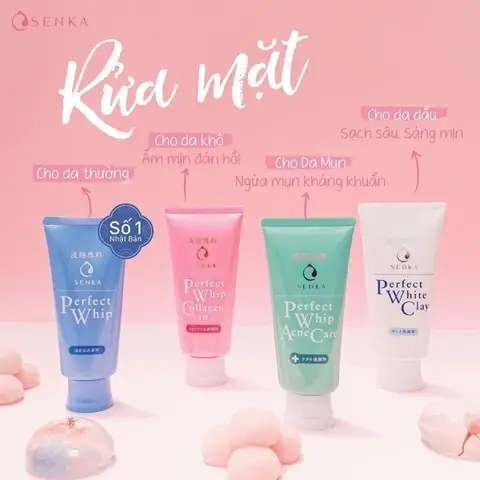 Sữa Rửa Mặt Cho Da Thường Của Nhật Sữa Rửa Mặt Cho Da Thường Của Nhật