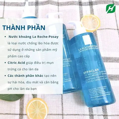 Sữa Rửa Mặt La Roche Posay Thành Phần