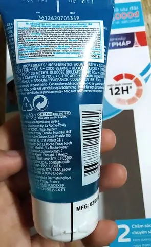 Sữa Rửa Mặt La Roche Posay Thành Phần