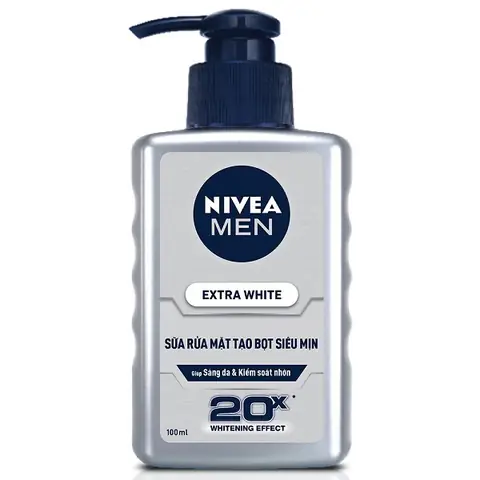 Sữa Rửa Mặt Tạo Bọt Siêu Mịn Nivea Sữa Rửa Mặt Tạo Bọt Siêu Mịn Nivea