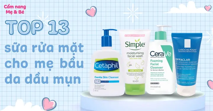 Sữa Rửa Mặt Thiên Nhiên Cho Bà Bầu