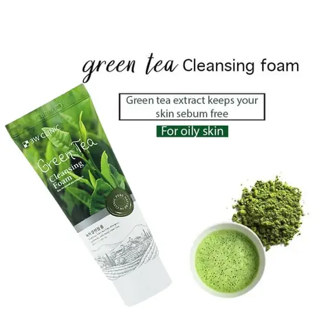 Sữa Rửa Mặt Trà Xanh 3w Clinic Green Tea