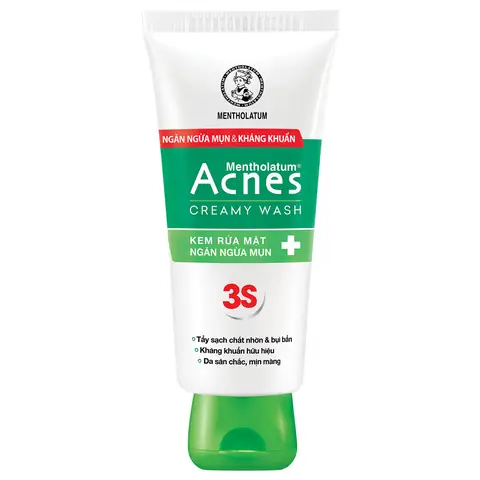 Sữa Rửa Mặt Trị Mụn Acnes 3s Sữa Rửa Mặt Trị Mụn Acnes 3s