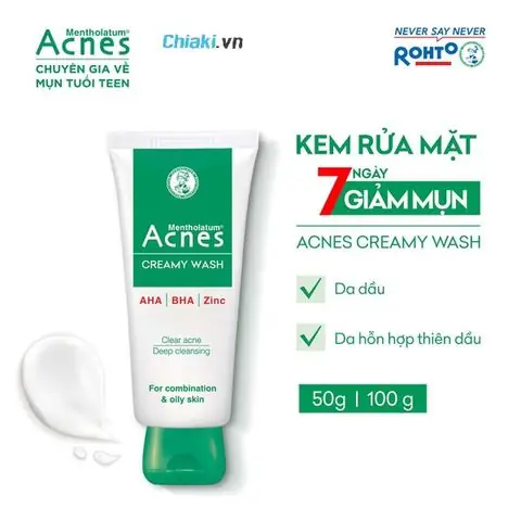 Sữa Rửa Mặt Trị Mụn Acnes Có Tốt Không