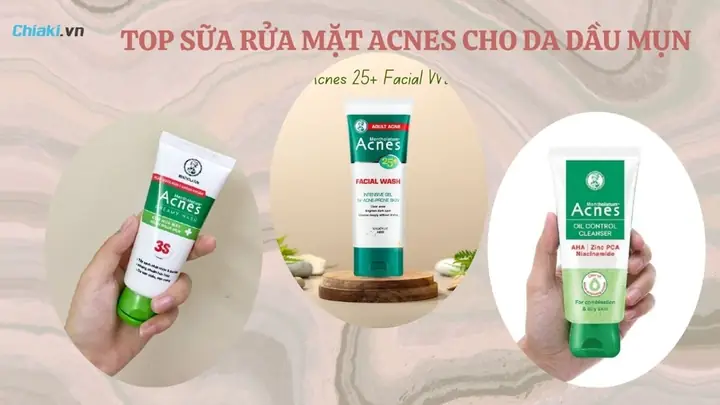 Sữa Rửa Mặt Trị Mụn Acnes Có Tốt Không