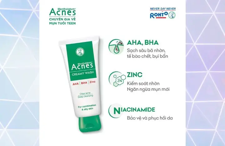 Sữa Rửa Mặt Trị Mụn Acnes Có Tốt Không